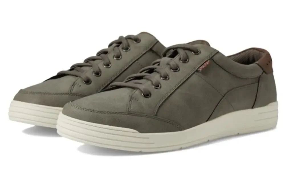 Nunn Bush Mens Kore City Walk Oxford Casual Sneakers Size 14 Charcoal NWOB